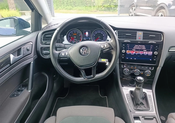 Volkswagen Golf cena 62700 przebieg: 136900, rok produkcji 2019 z Kraków małe 379